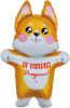FL 41 Фигура Корги на День рождения в упаковке