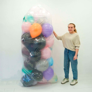 Пакет для транспортировки надутых шаров с перфорацией 1,2х2,4м 