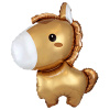 FM 12 Мини Фигура Лошадка коричневая