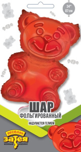 FL 34 (87 см) Фигура Мишка мармеладный в упаковке