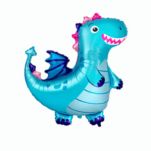 FM 36 Фигура Динозаврик голубой