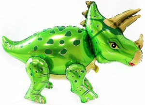 FL ХФ Динозавр Трицератопс, Зеленый 36