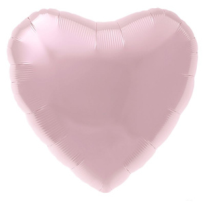 Ag 19 Сердце Нежно-розовый