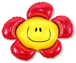 FM 41 Фигура Цветочек (солнечная улыбка) красный