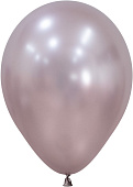 S 12 Хром Шелк Розовый цветок, 12 шт.